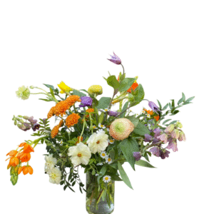 Jarron con flores silvestres