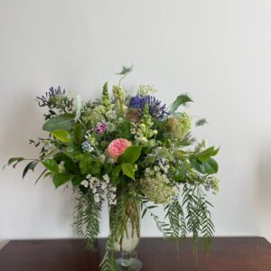 Jarrón de cristal L